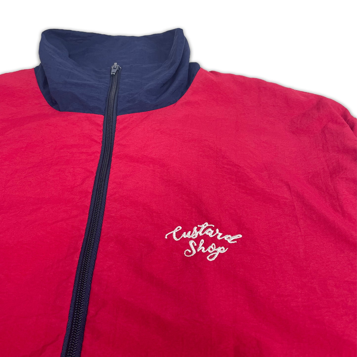 Custard Reclaimed Track Jacket | Size Large