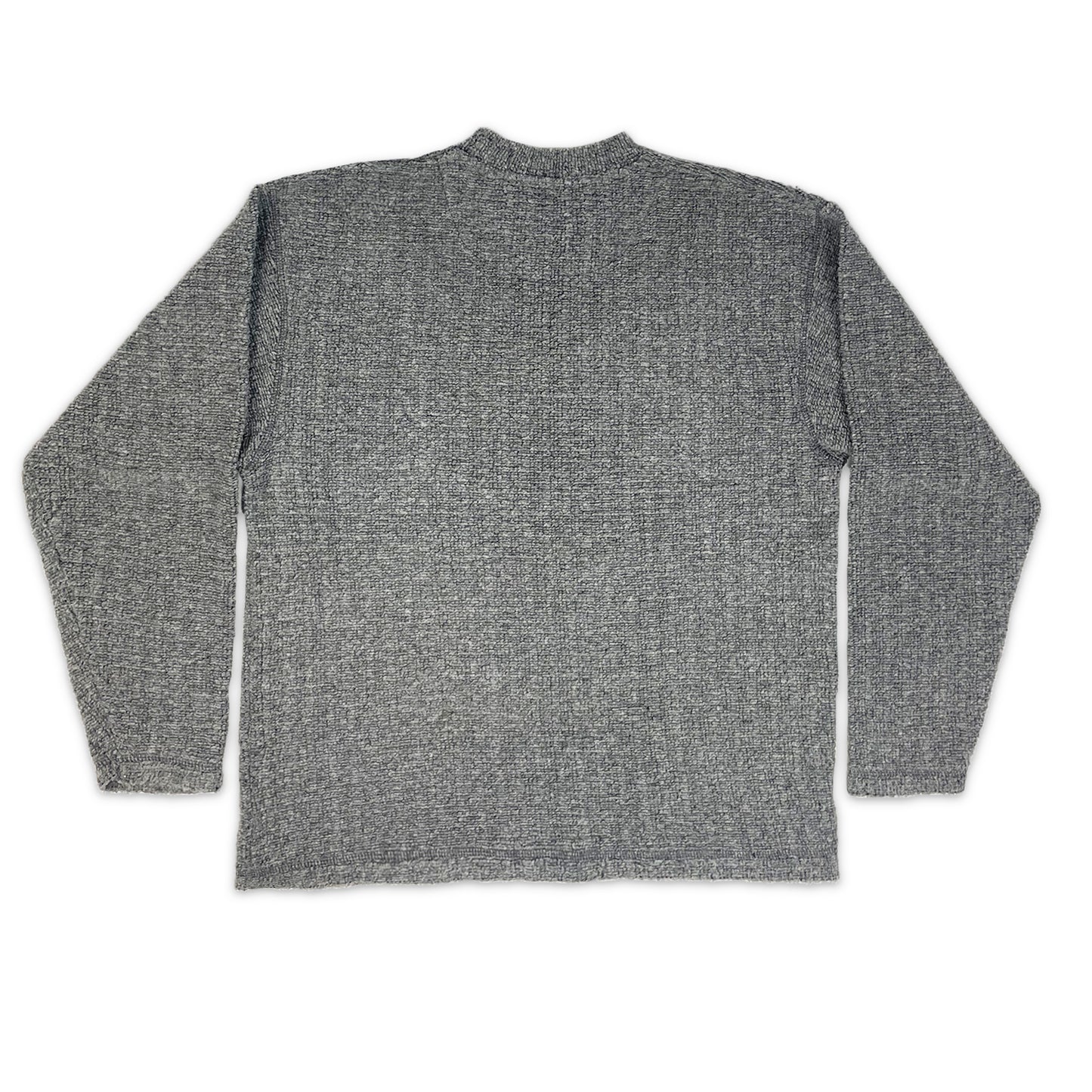 Custard Reclaimed Grey Fleece | Size Medium