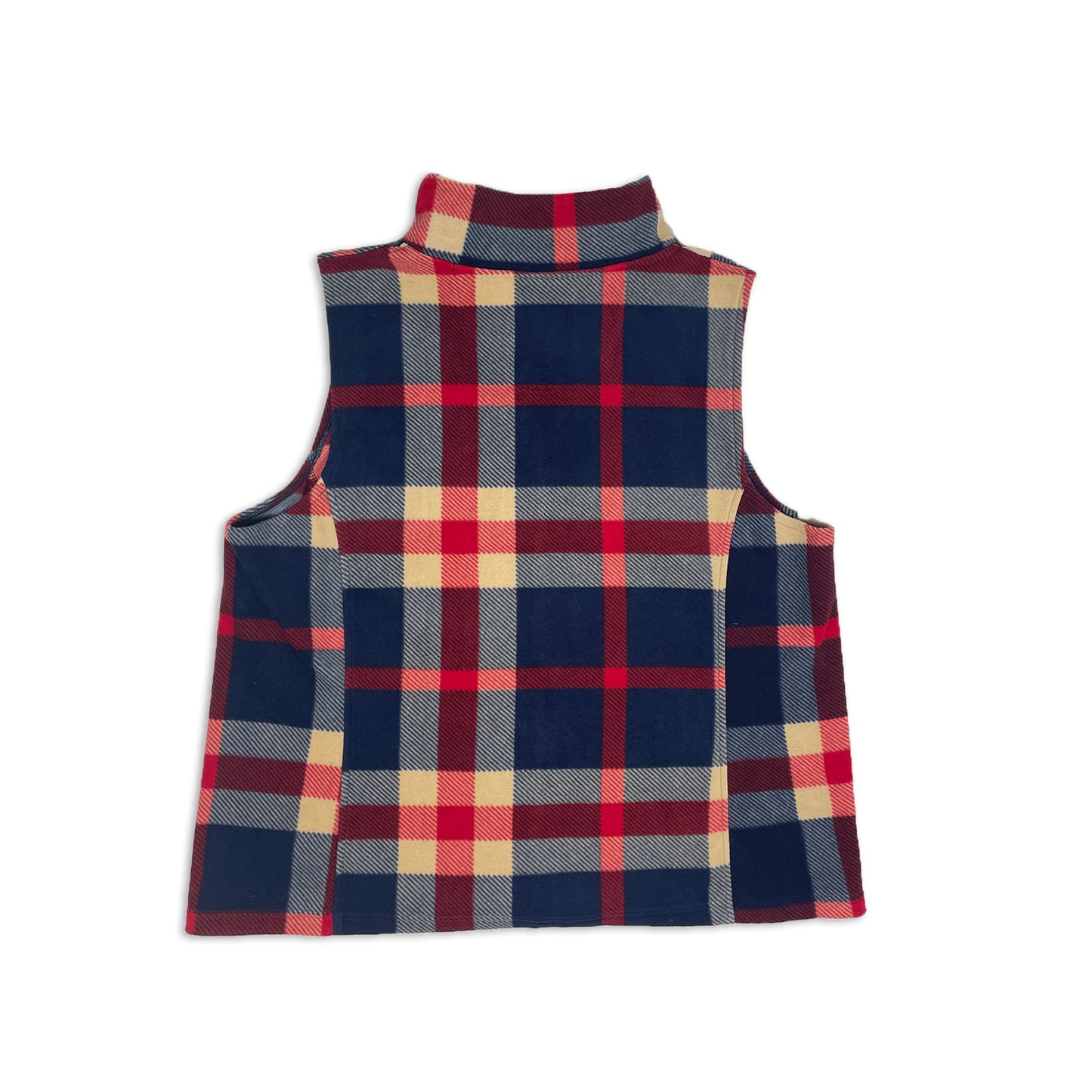 Custard Reclaimed Pattern Gilet | Size Large