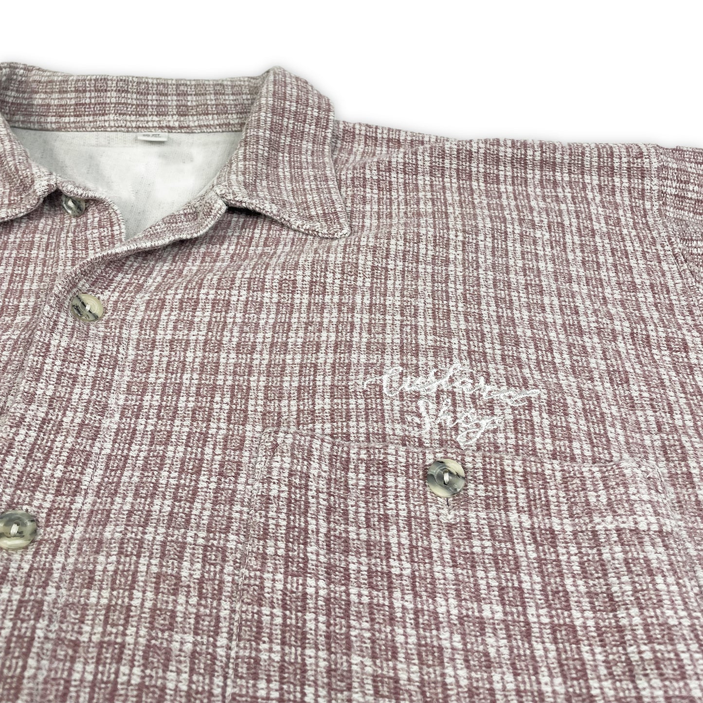 Custard Reclaimed Short Sleeve Shirt | Size Medium