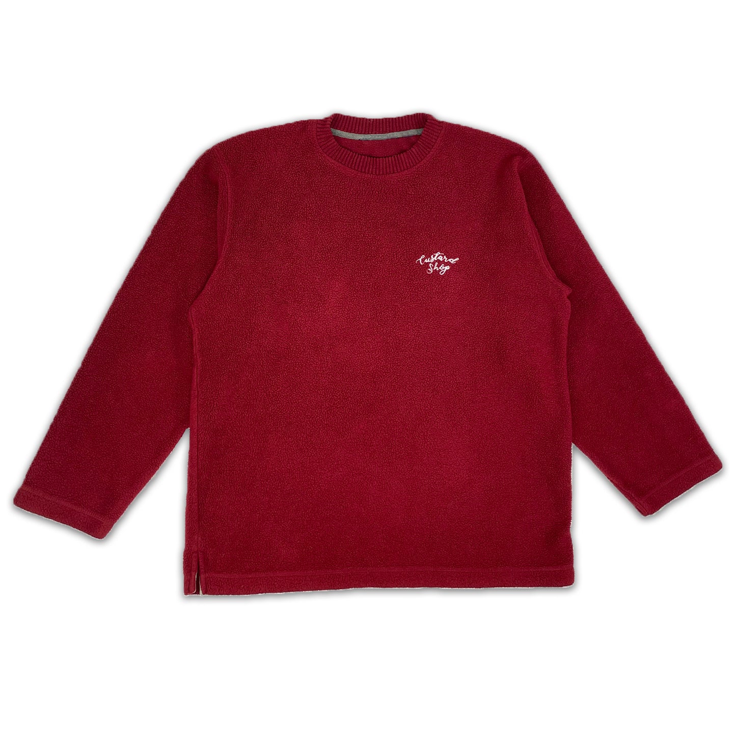 Custard Reclaimed Fleece Sweatshirt | Size Large