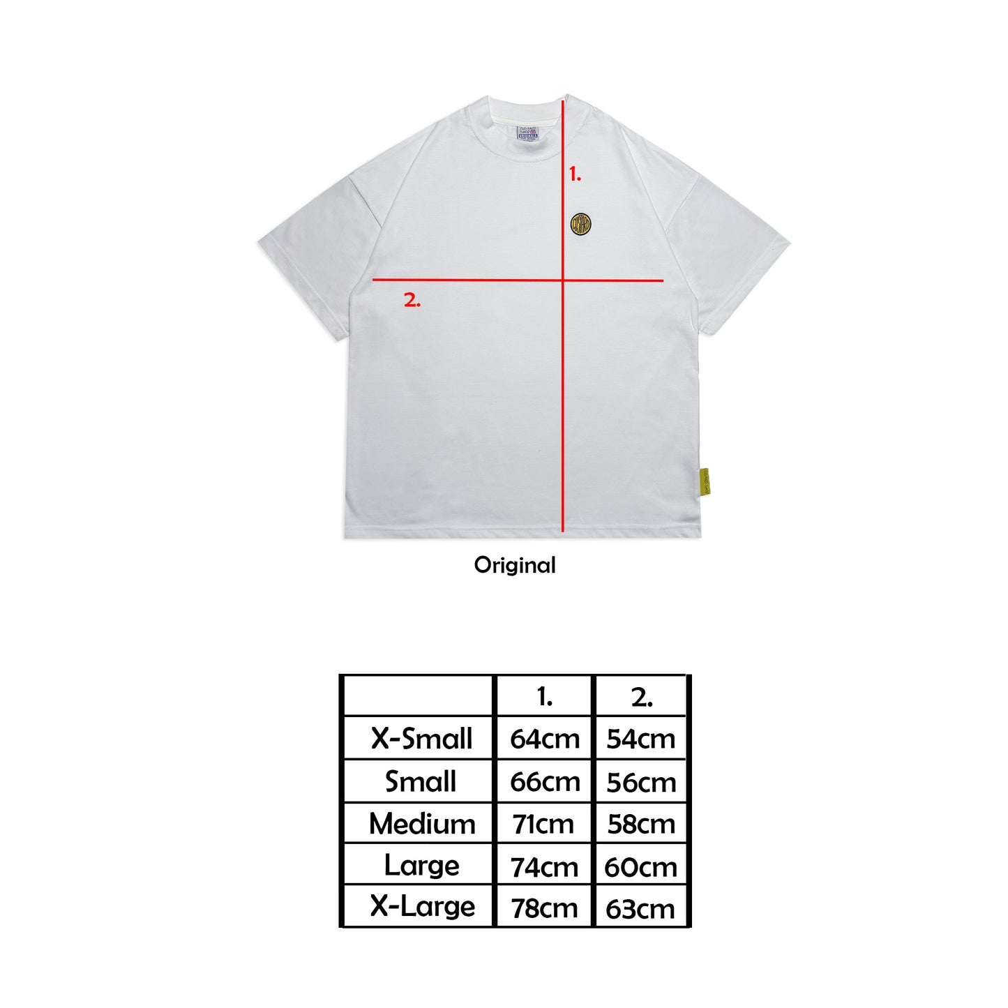 Lightweight Acid House T-Shirt | White