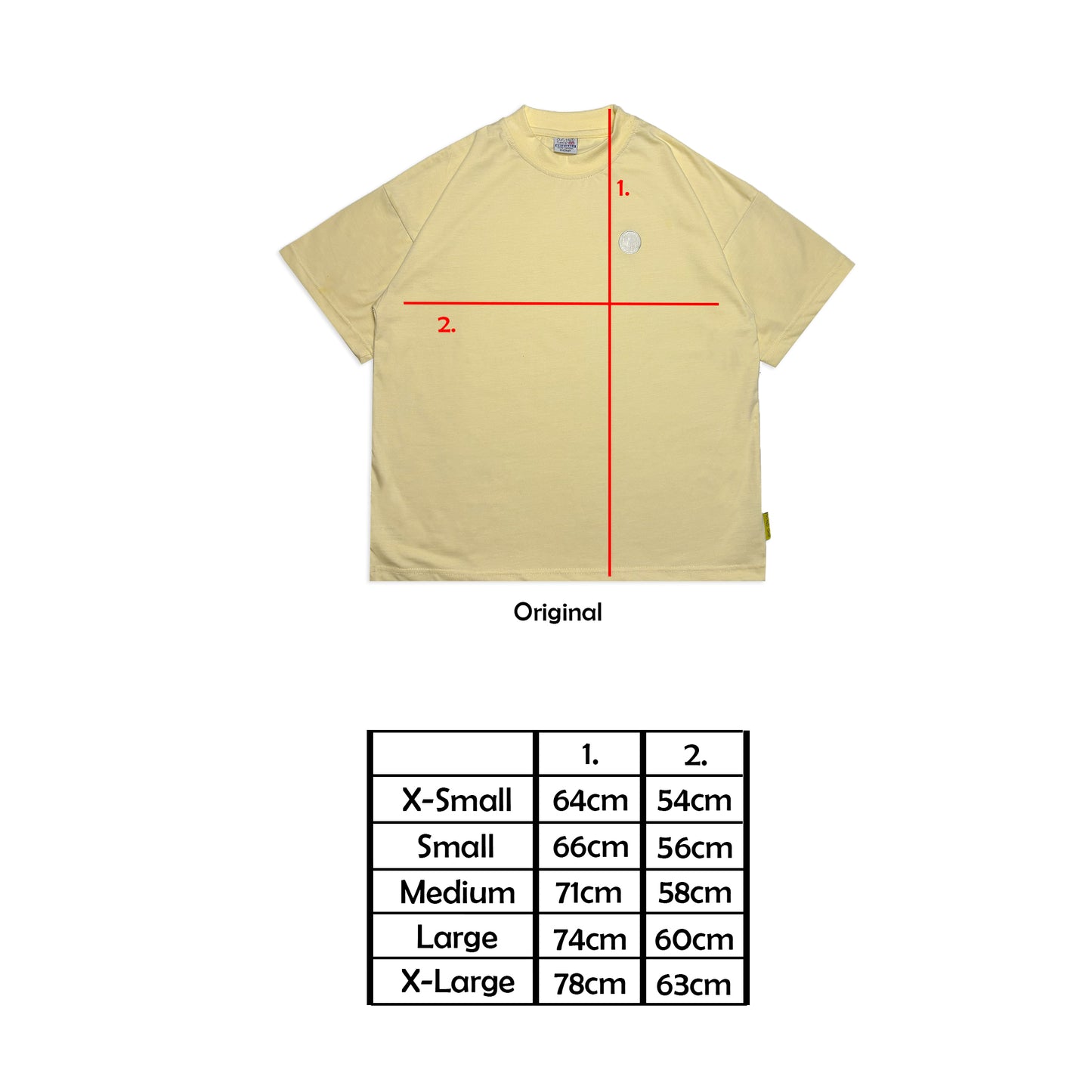 Lightweight Acid House T-Shirt | Pastel Yellow