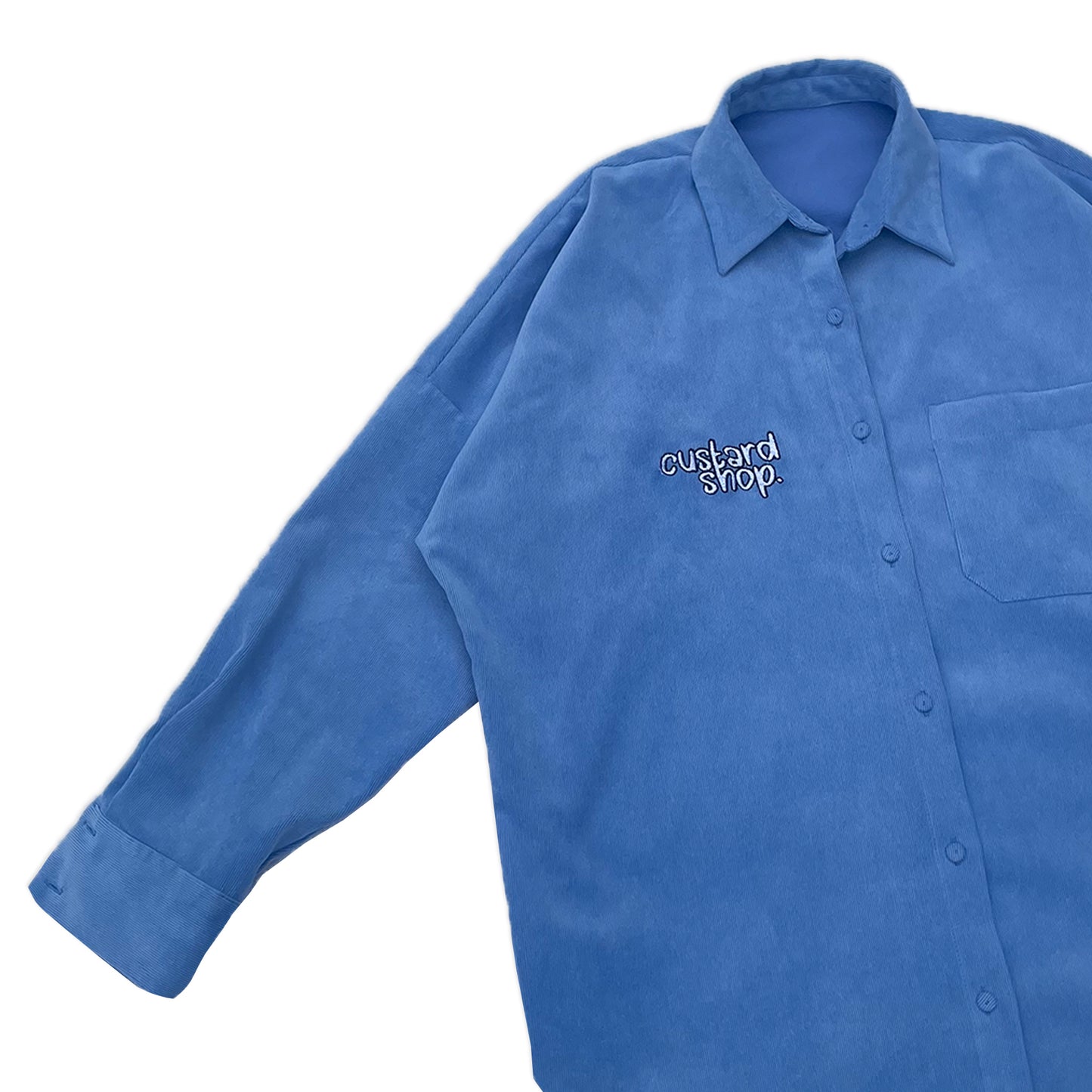 Custard Reclaimed Button Shirt | Size Small