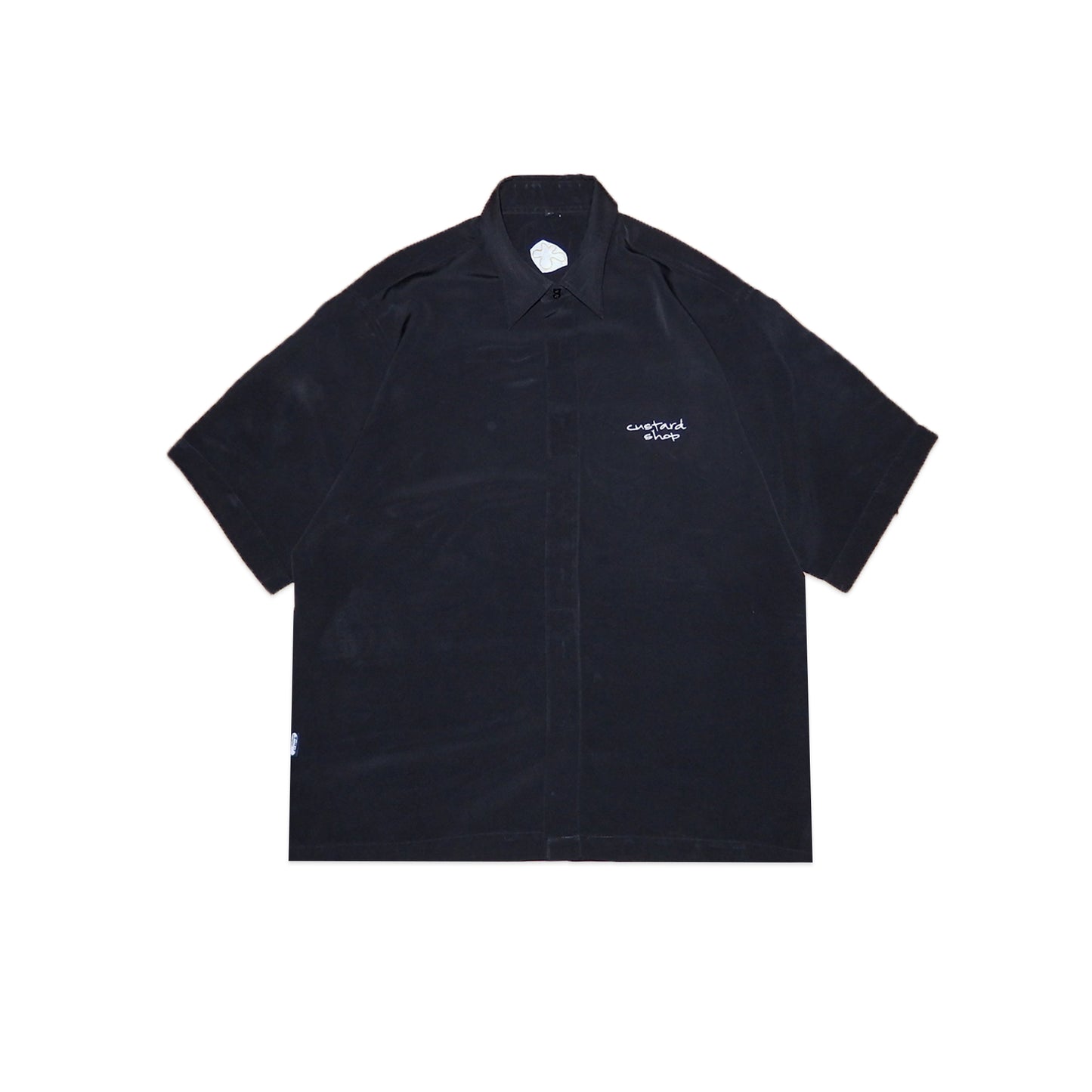 Custard Reclaimed Black Shirt | Size Large