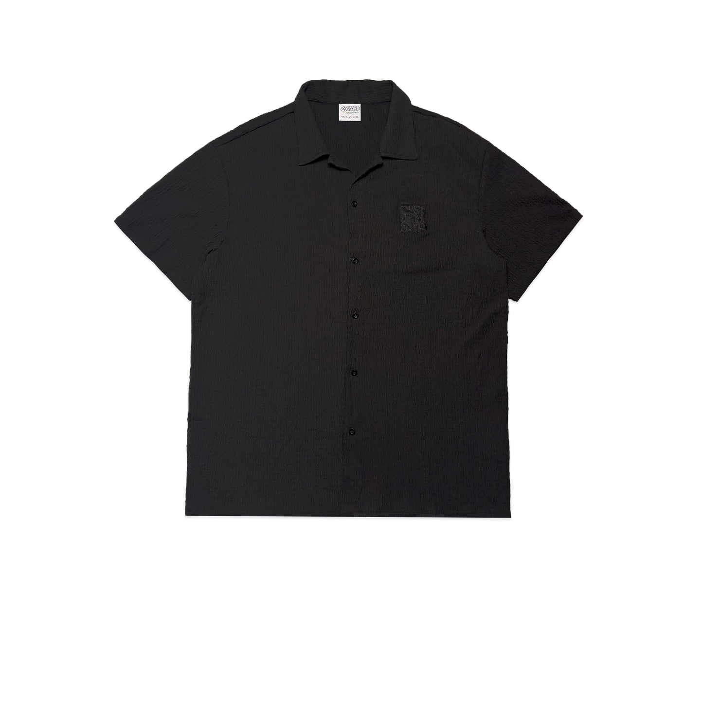 Custard Reclaimed Black Shirt | Size Medium