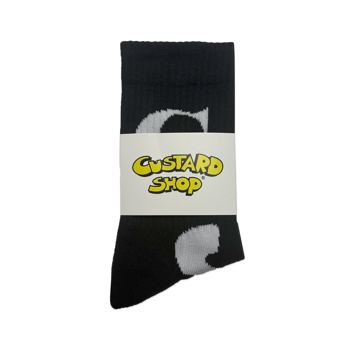 Spell-out Socks | Black
