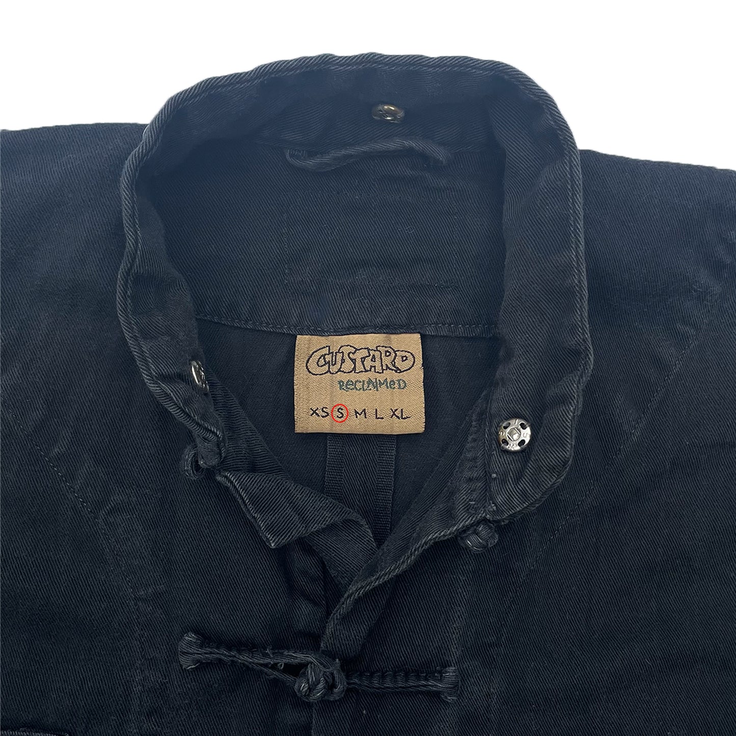 Custard Reclaimed Mandarin Chore Jacket | Size S/M