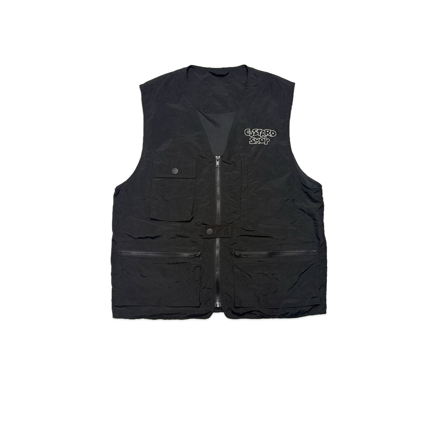 Custard Reclaimed Utility Vest | Size Medium