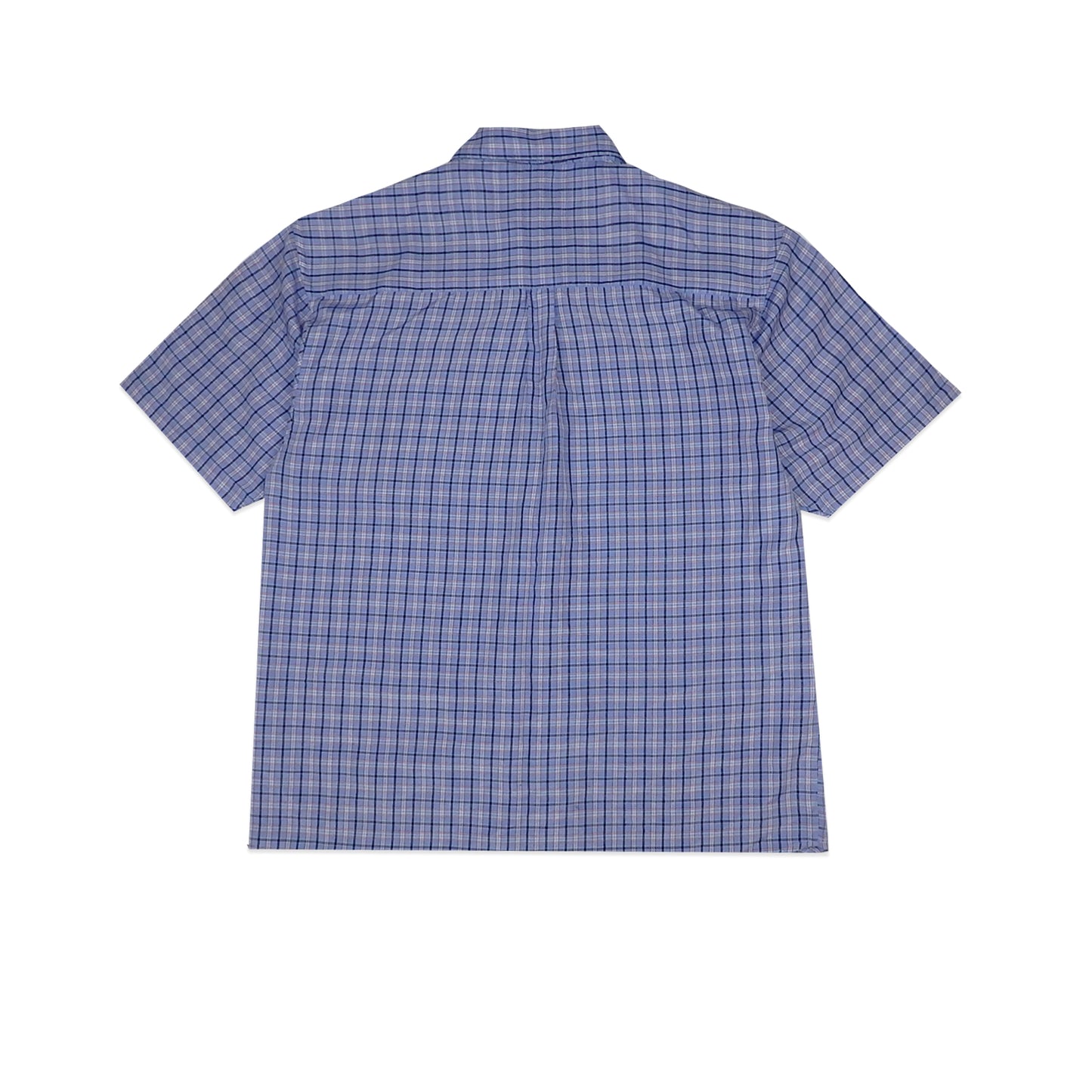 Custard Reclaimed Check Shirt | Size Large