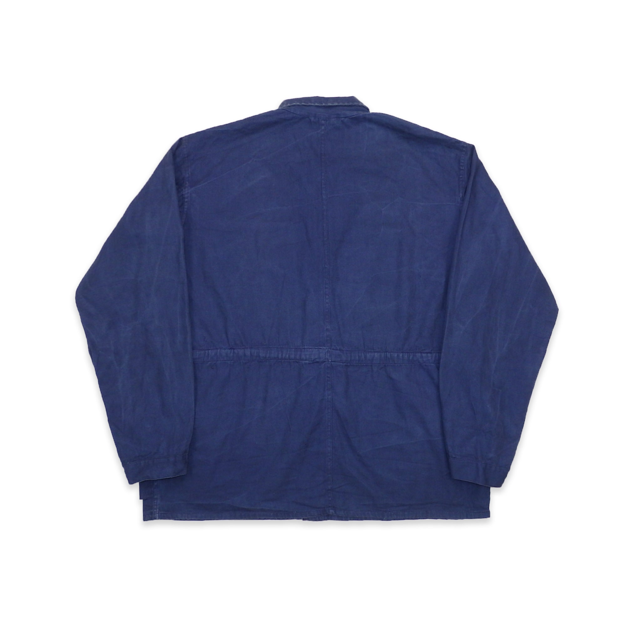 Custard Reclaimed Navy Chore Jacket | Size M/L