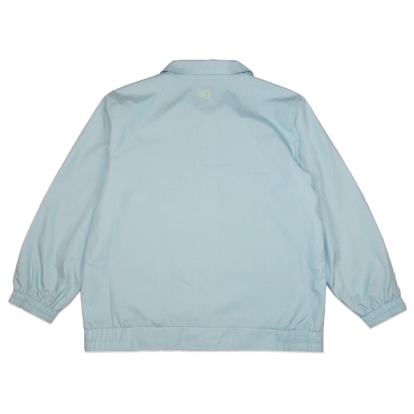 Custard Reclaimed Blue Coach Jacket | Size Medium
