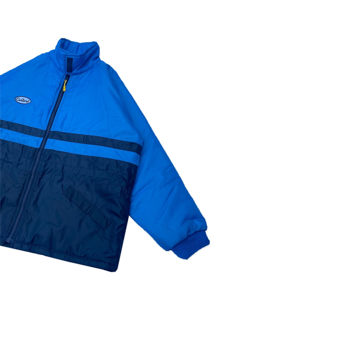 Custard Reclaimed Blue Puffer | Size Large