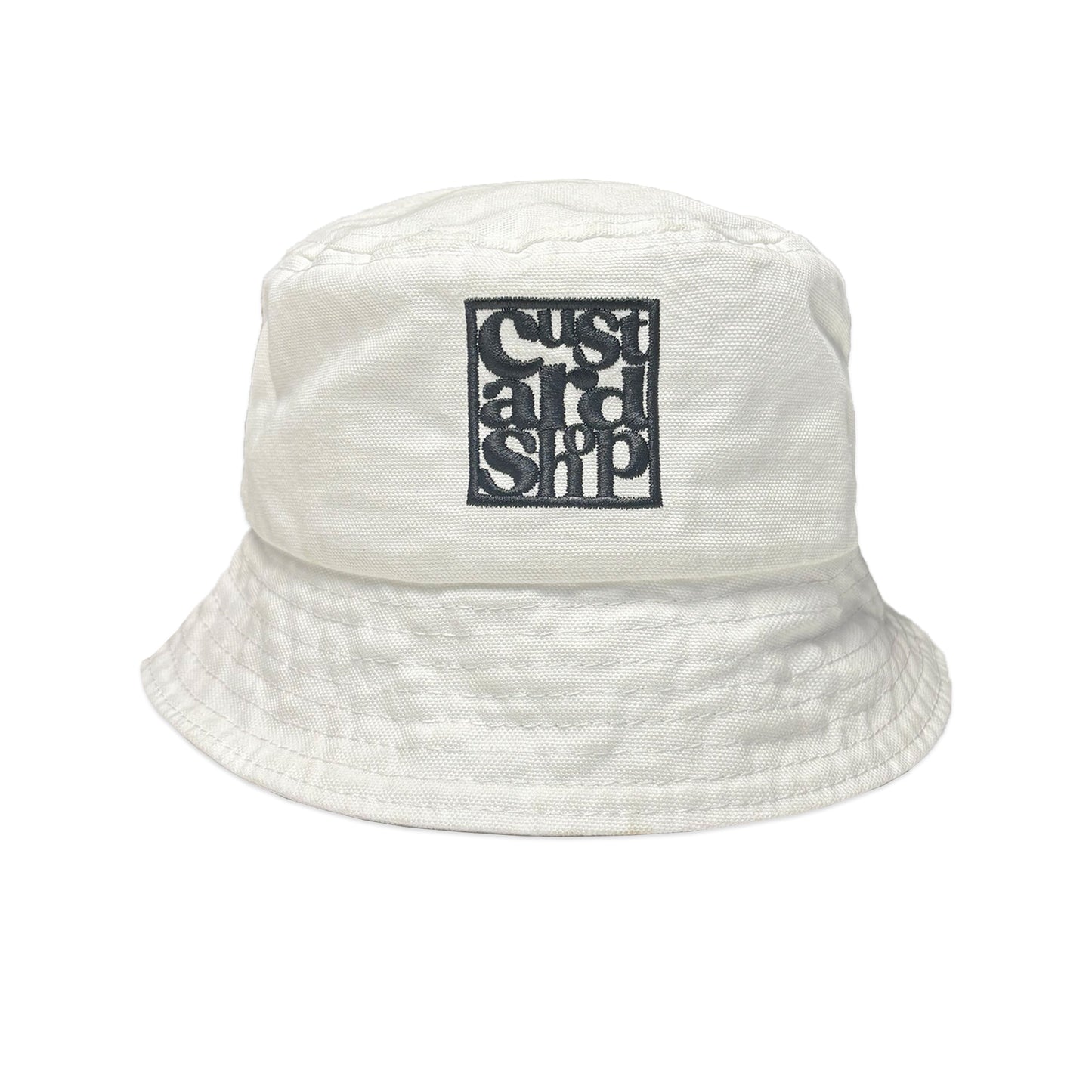 Canvas Spellout Bucket Hat | One Size
