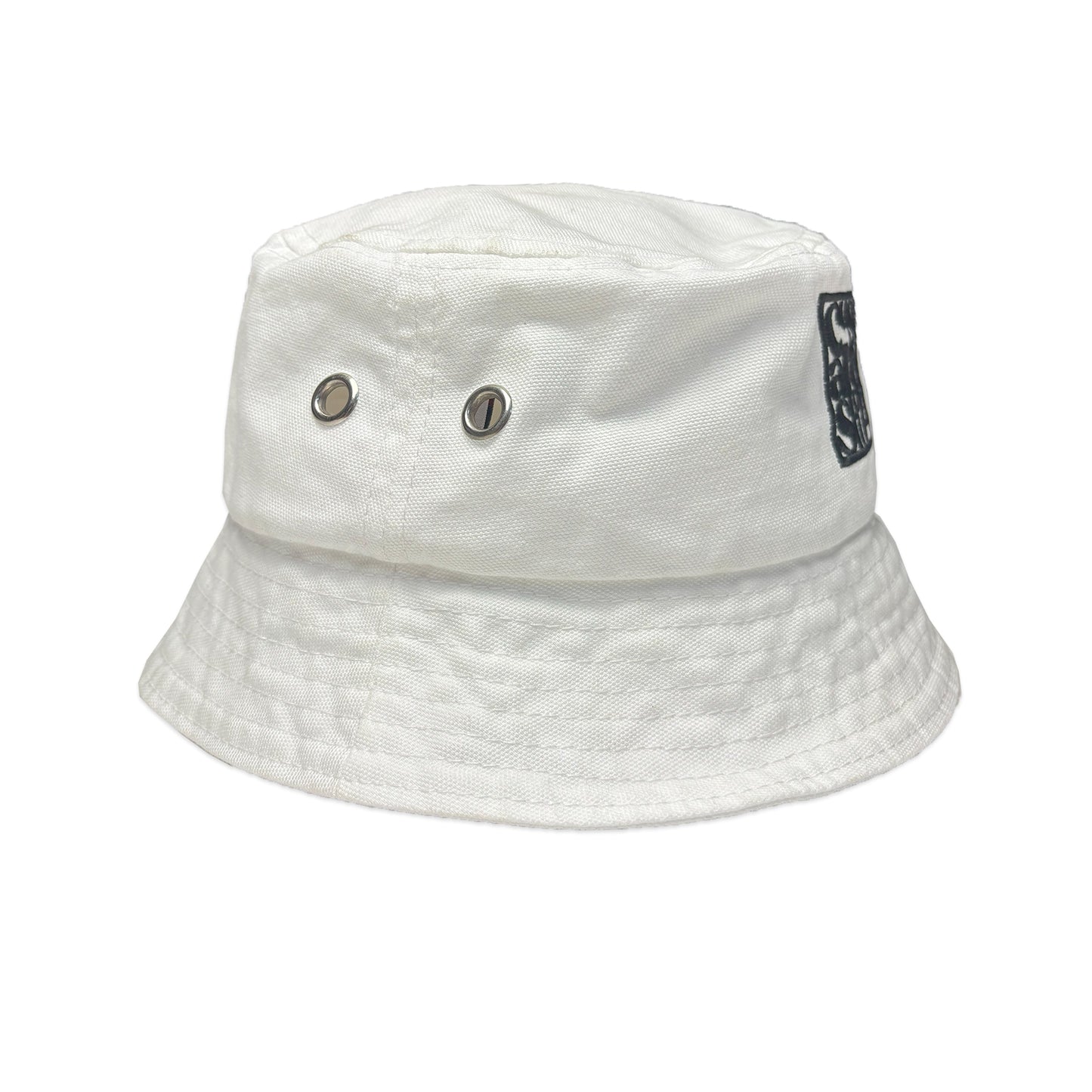 Canvas Spellout Bucket Hat | One Size