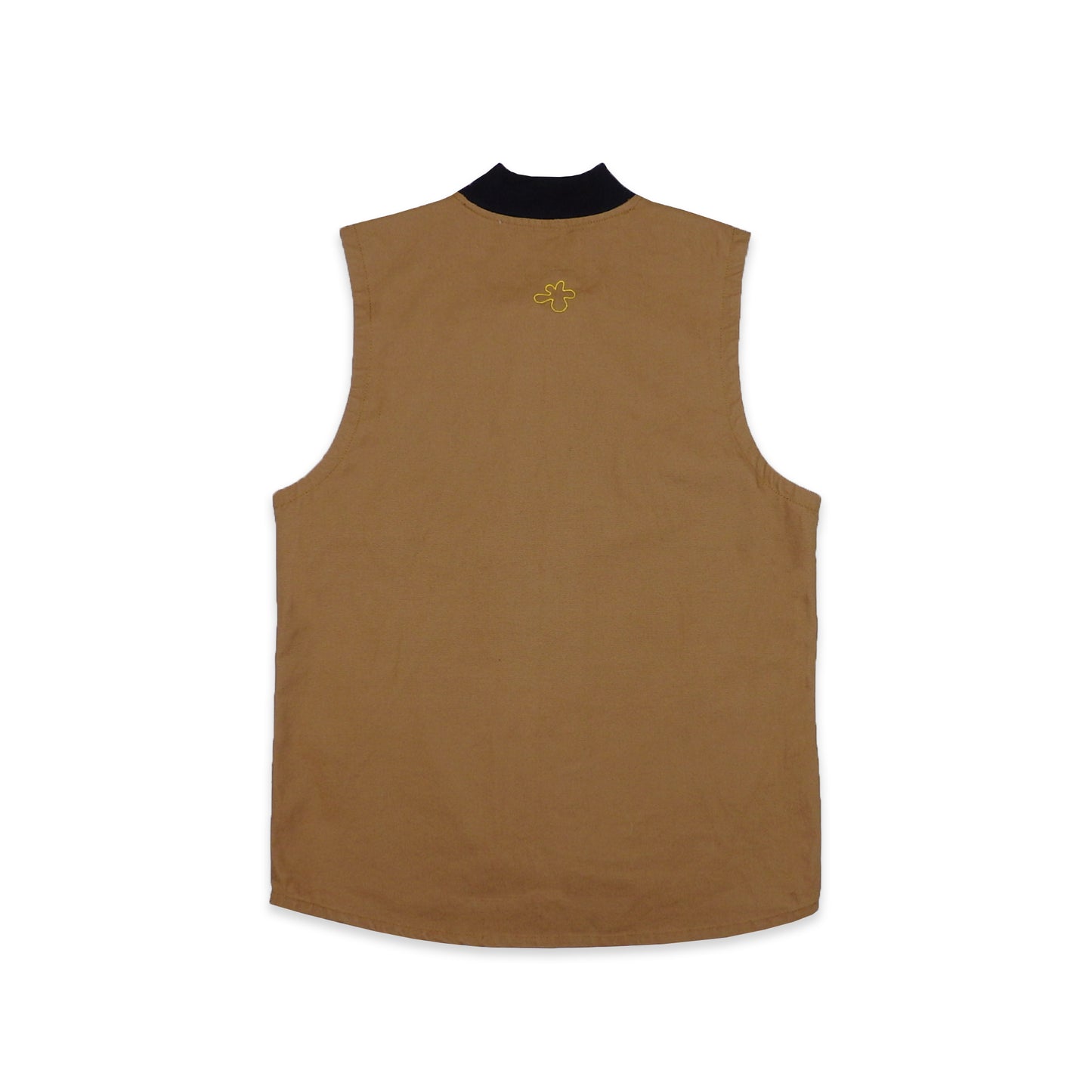 Custard Reclaimed Workwear Gilet | Size Medium