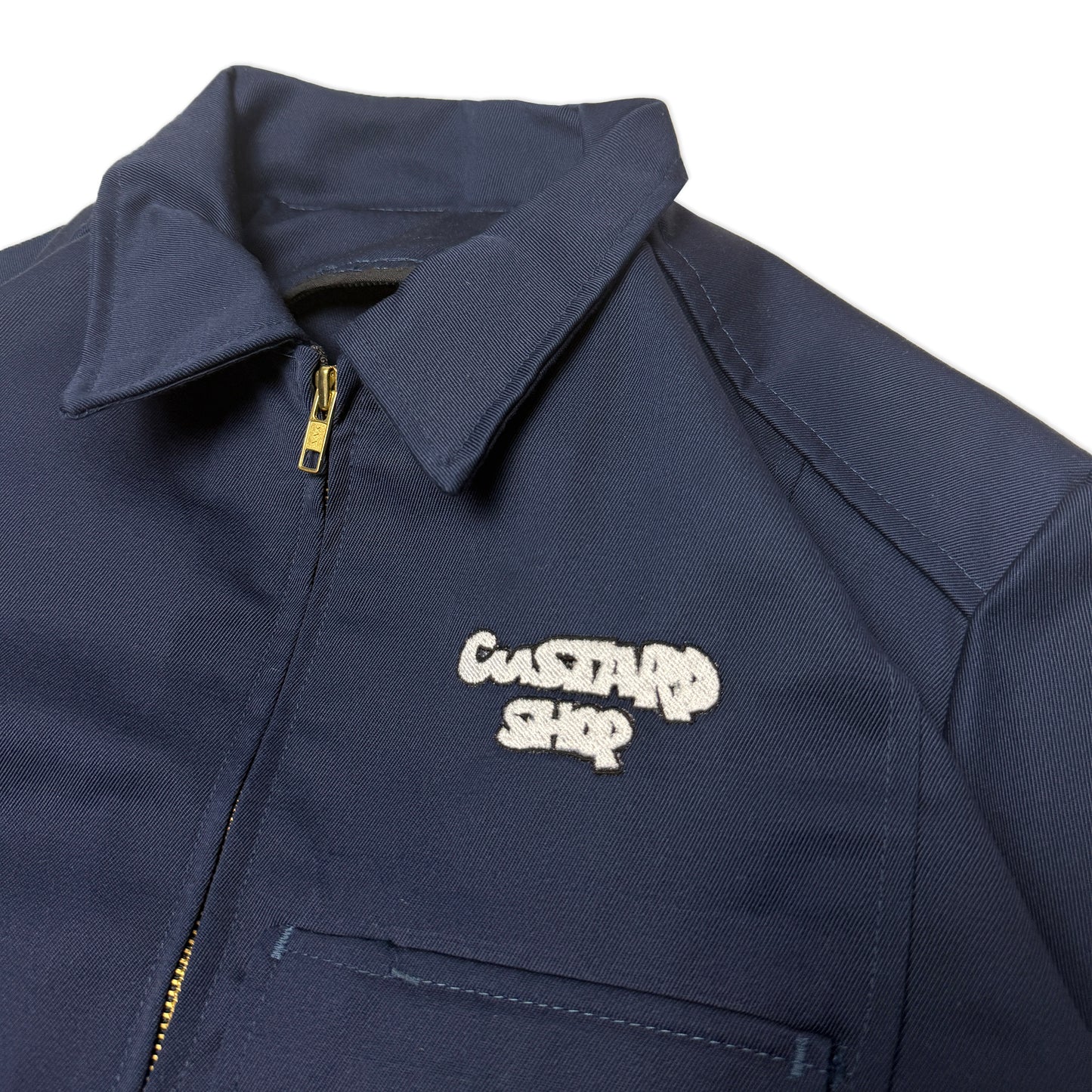 Custard Reclaimed Zip-up Jacket | Size Medium