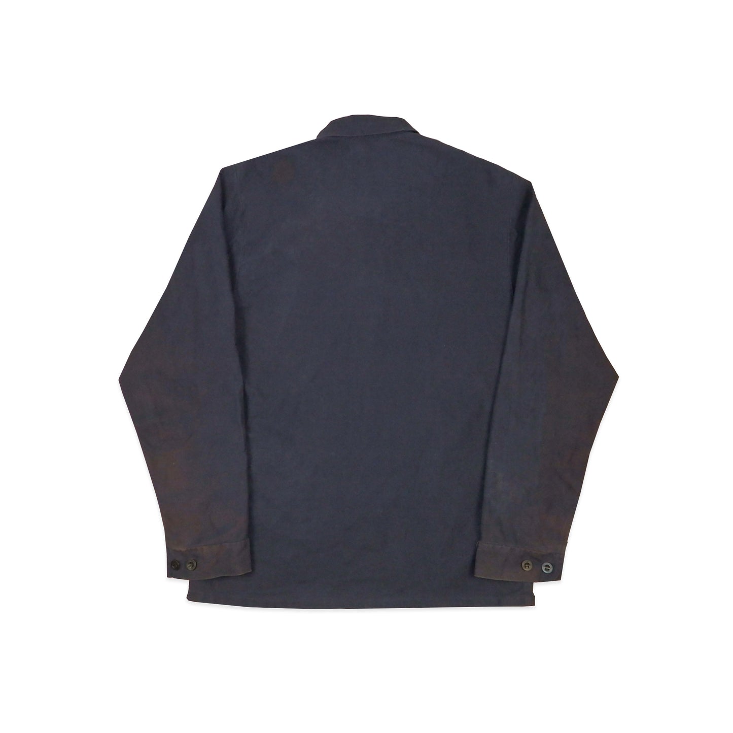 Custard Reclaimed Navy Dyed Chore Jacket | Size L/XL