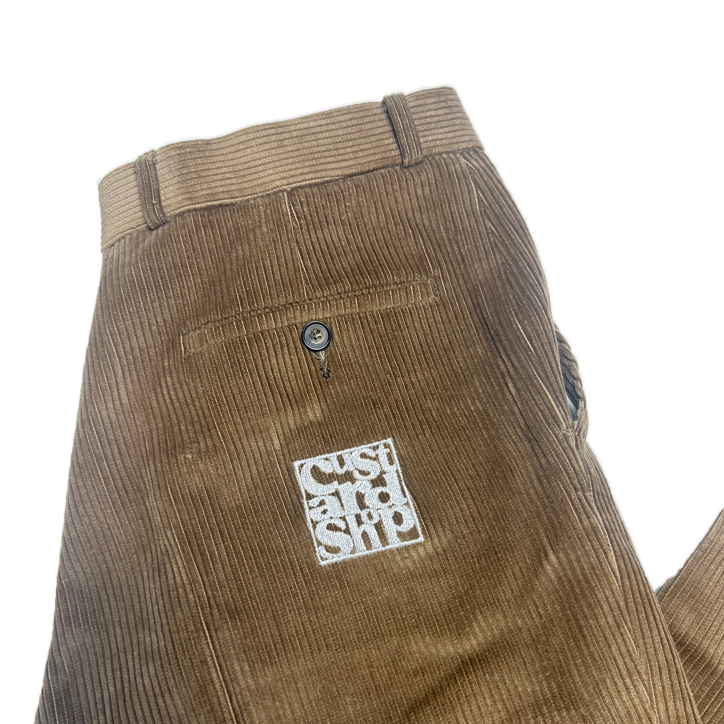 Custard Reclaimed Corduroy Trousers | Size 28”x30”