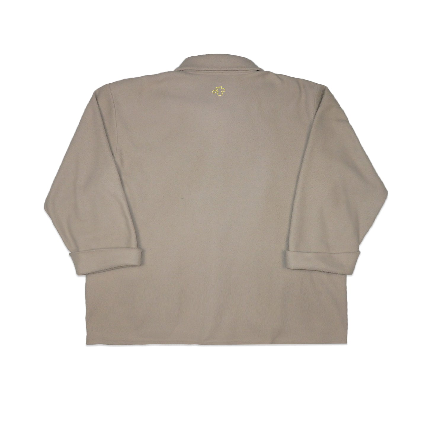 Custard Reclaimed Wool Button-Up Jacket | Size Large