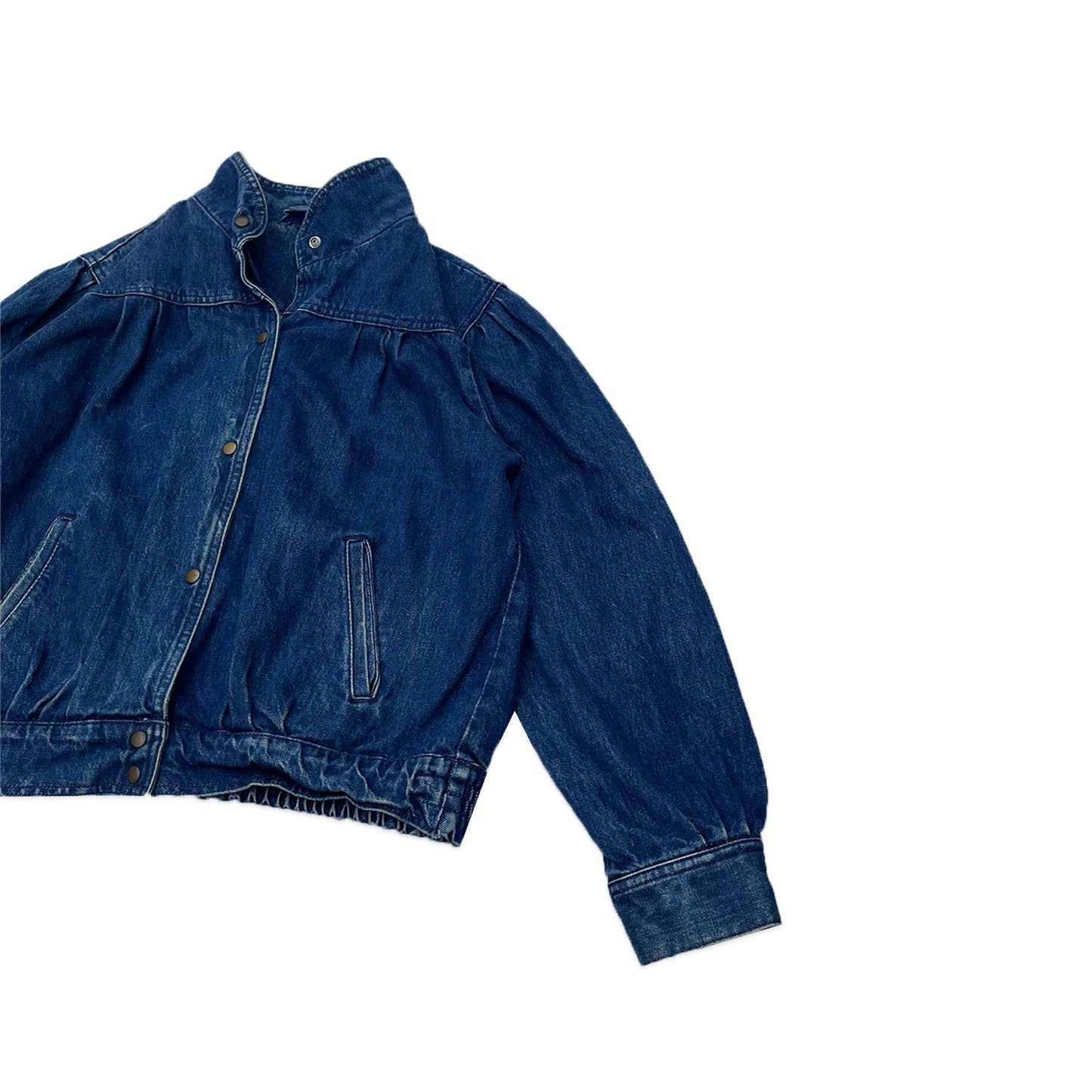 Custard Reclaimed Denim Jacket | Size Small