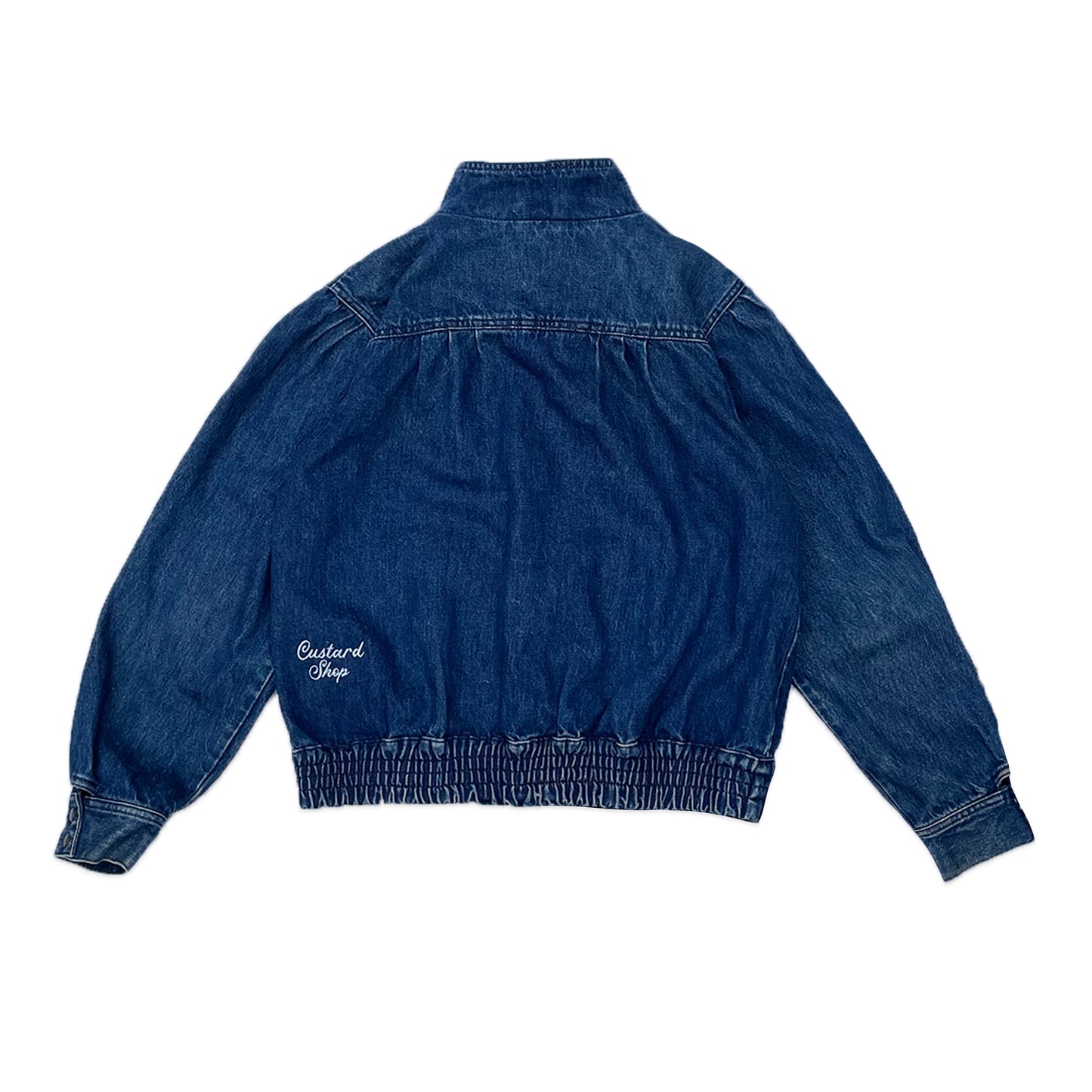 Custard Reclaimed Denim Jacket | Size Small