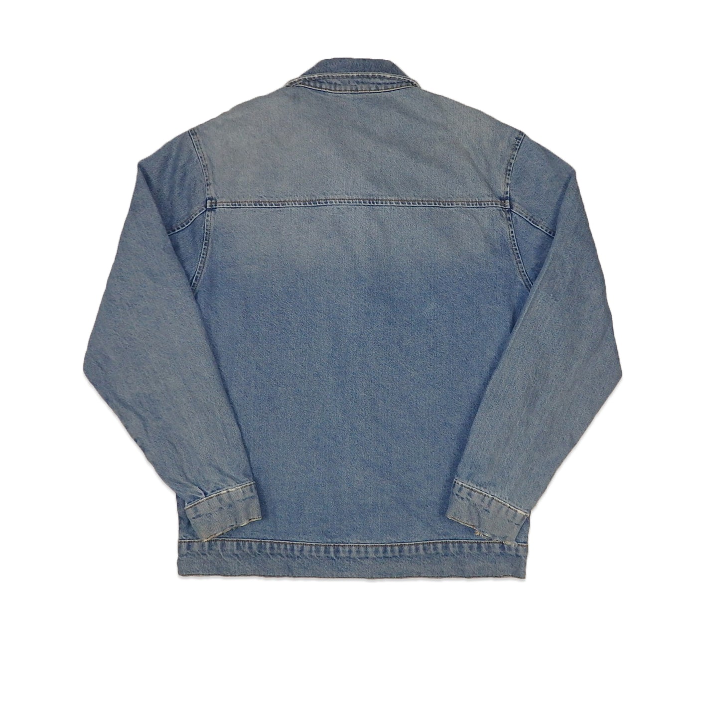 Custard Reclaimed Denim Jacket | Size Large