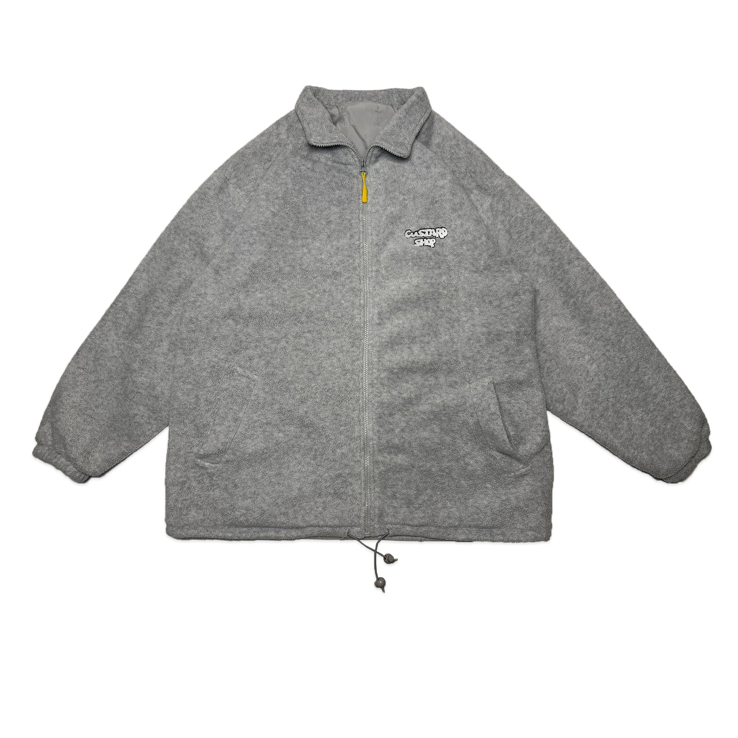 Custard Reclaimed Zip-up Fleece | Size Large