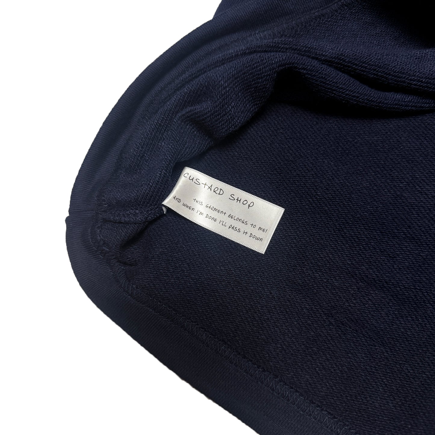 Heavyweight Boxy Graffiti Print T-Shirt | Navy