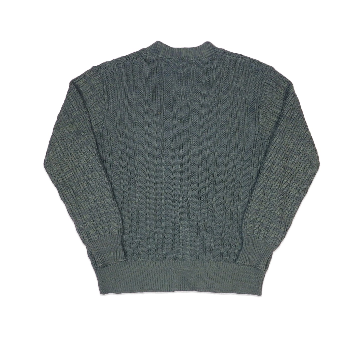 Custard Reclaimed Green Cardigan | Size Large