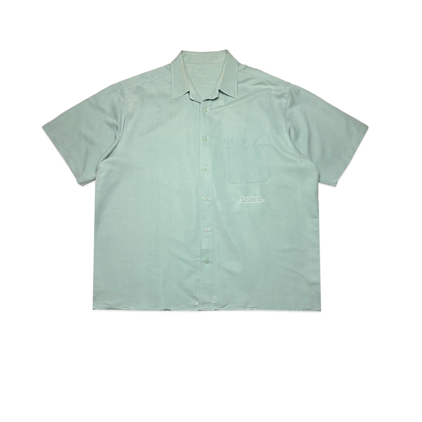 Custard Reclaimed Soft Touch Button Shirt | Size X-Large