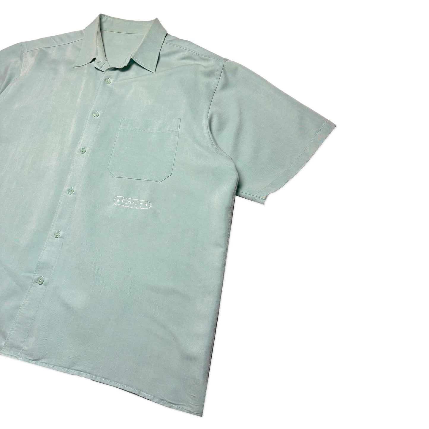 Custard Reclaimed Soft Touch Button Shirt | Size X-Large