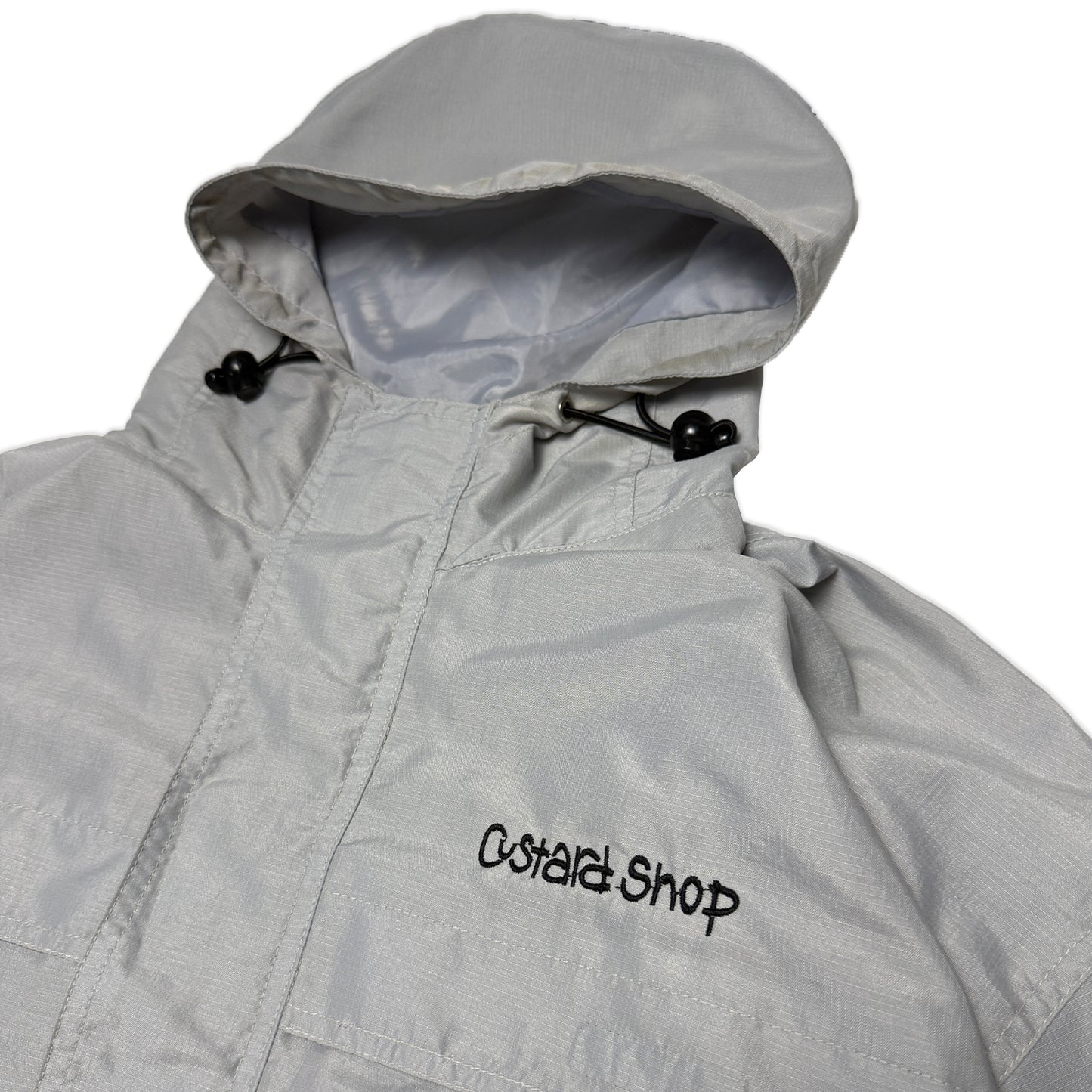 Custard Reclaimed Nylon Jacket | Size Medium