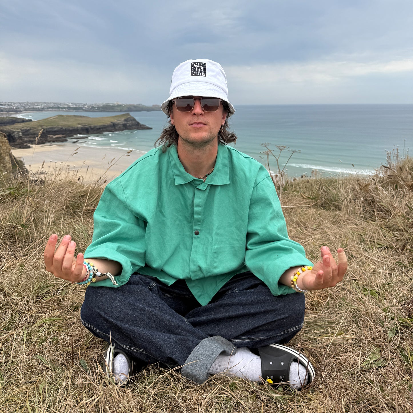 Canvas Spellout Bucket Hat | One Size