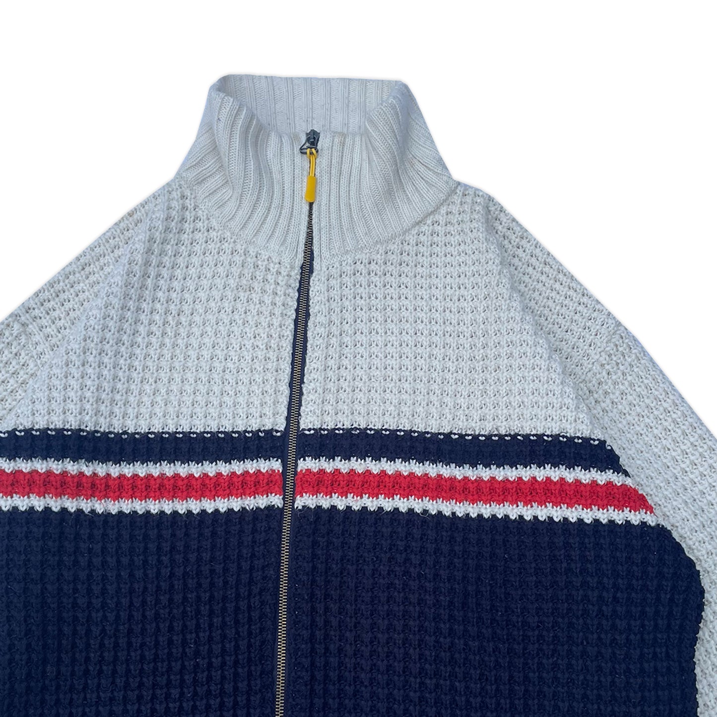 Custard Reclaimed Heavy Knit Cardigan | Size Large