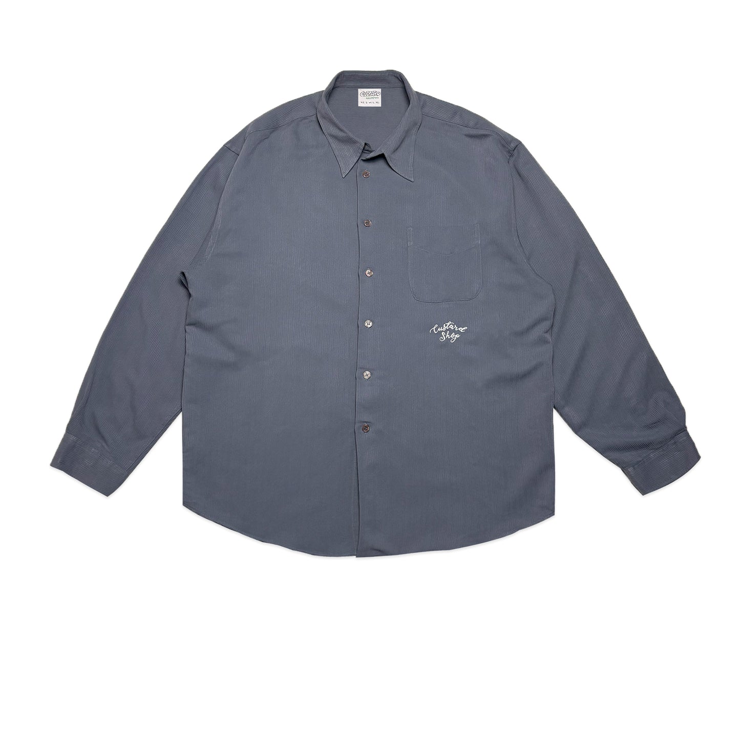 Custard Reclaimed Button Shirt | Size X-Large