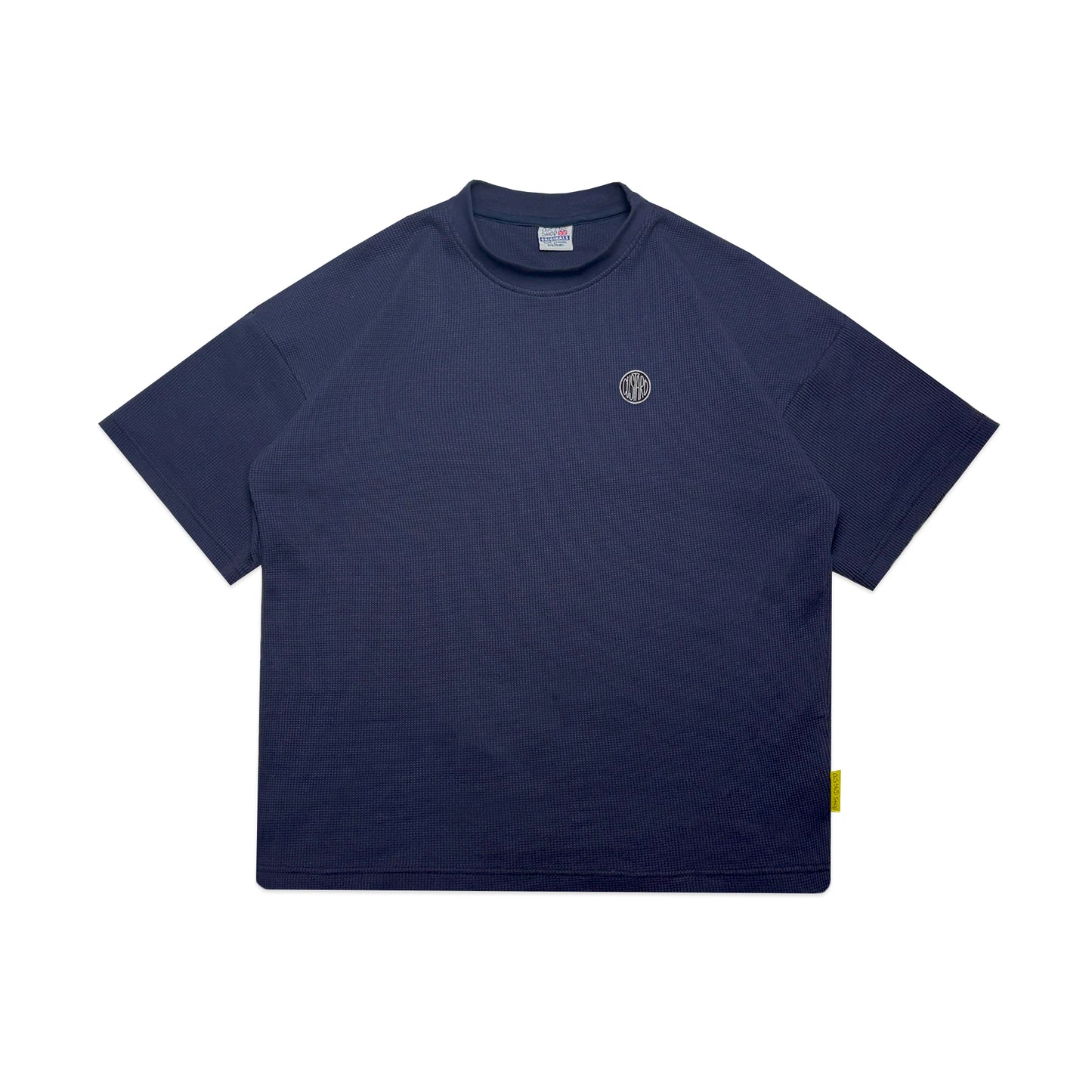 Waffle Acid House T-Shirt | Navy