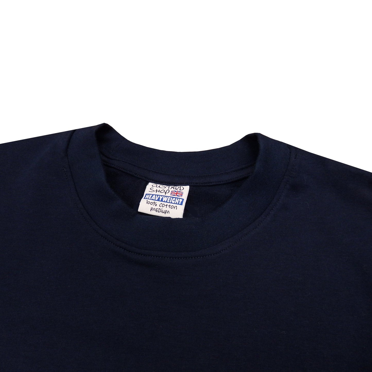 Embroidered Heavyweight T-Shirt | Navy