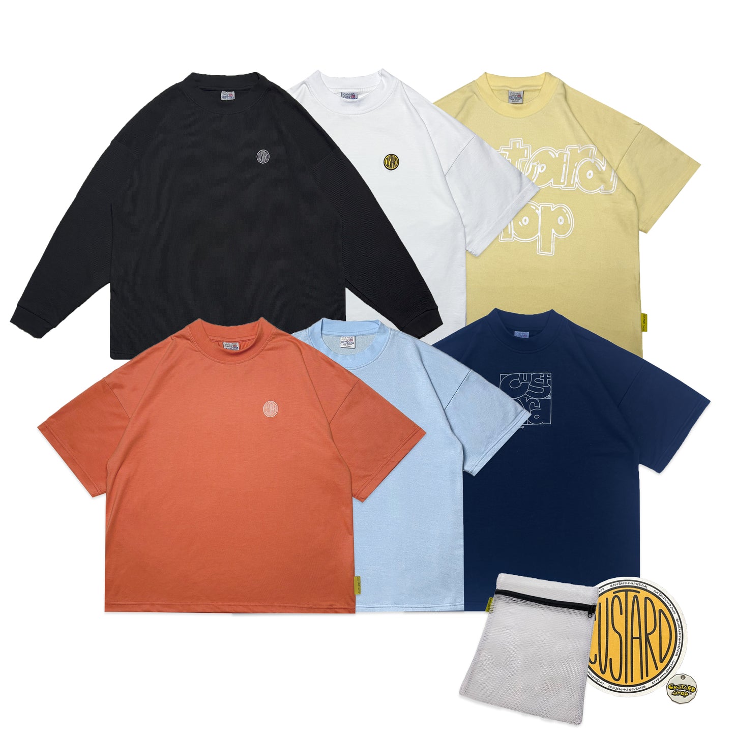 Custard T-Shirt Bundle | Originals Set