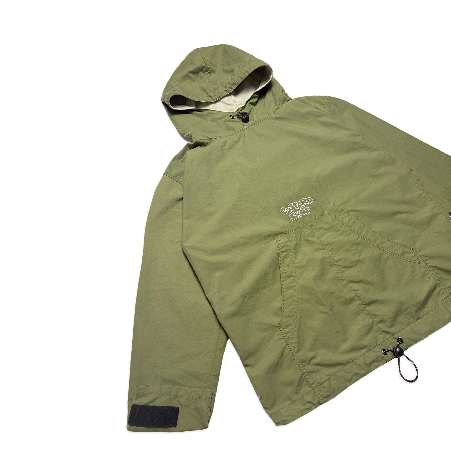 Custard Reclaimed Pullover Hoodie | Size Medium
