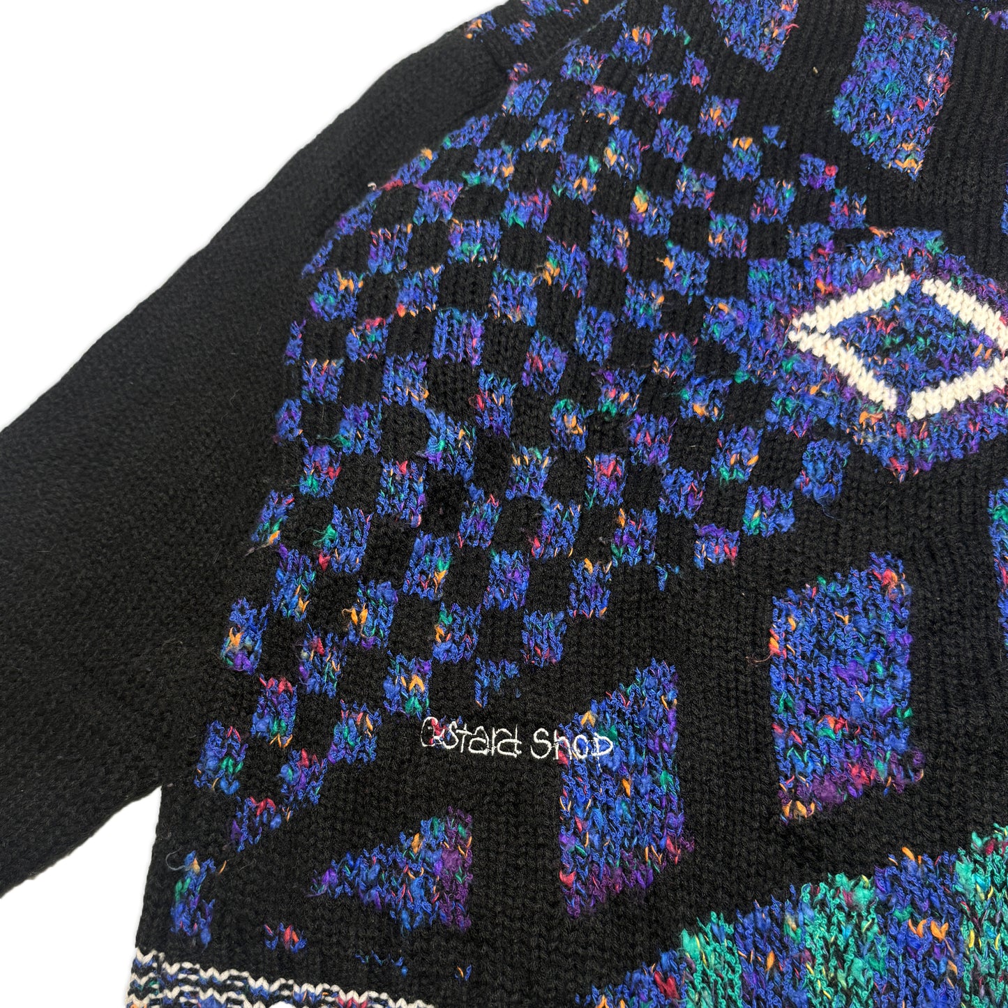 Custard Reclaimed Pattern Jumper | Size Large