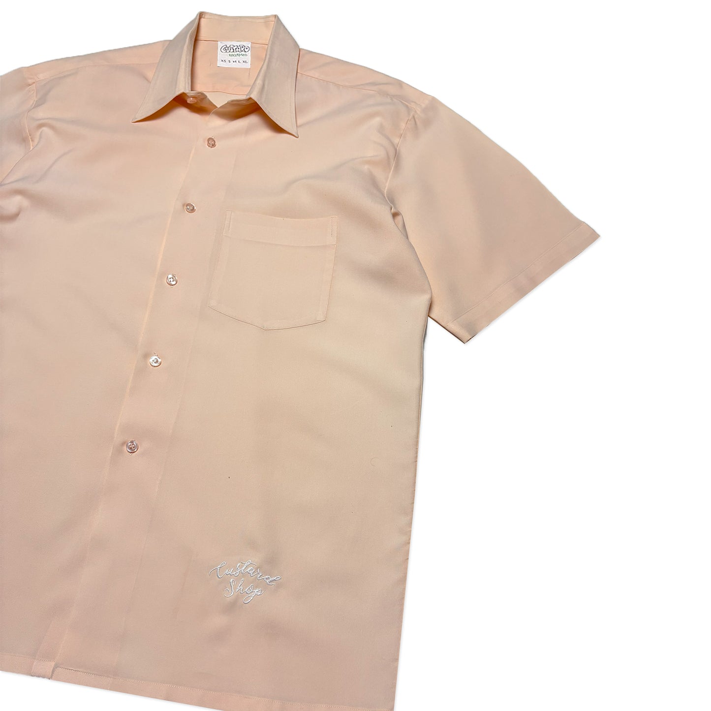 Custard Reclaimed Pink Shirt | Size Large