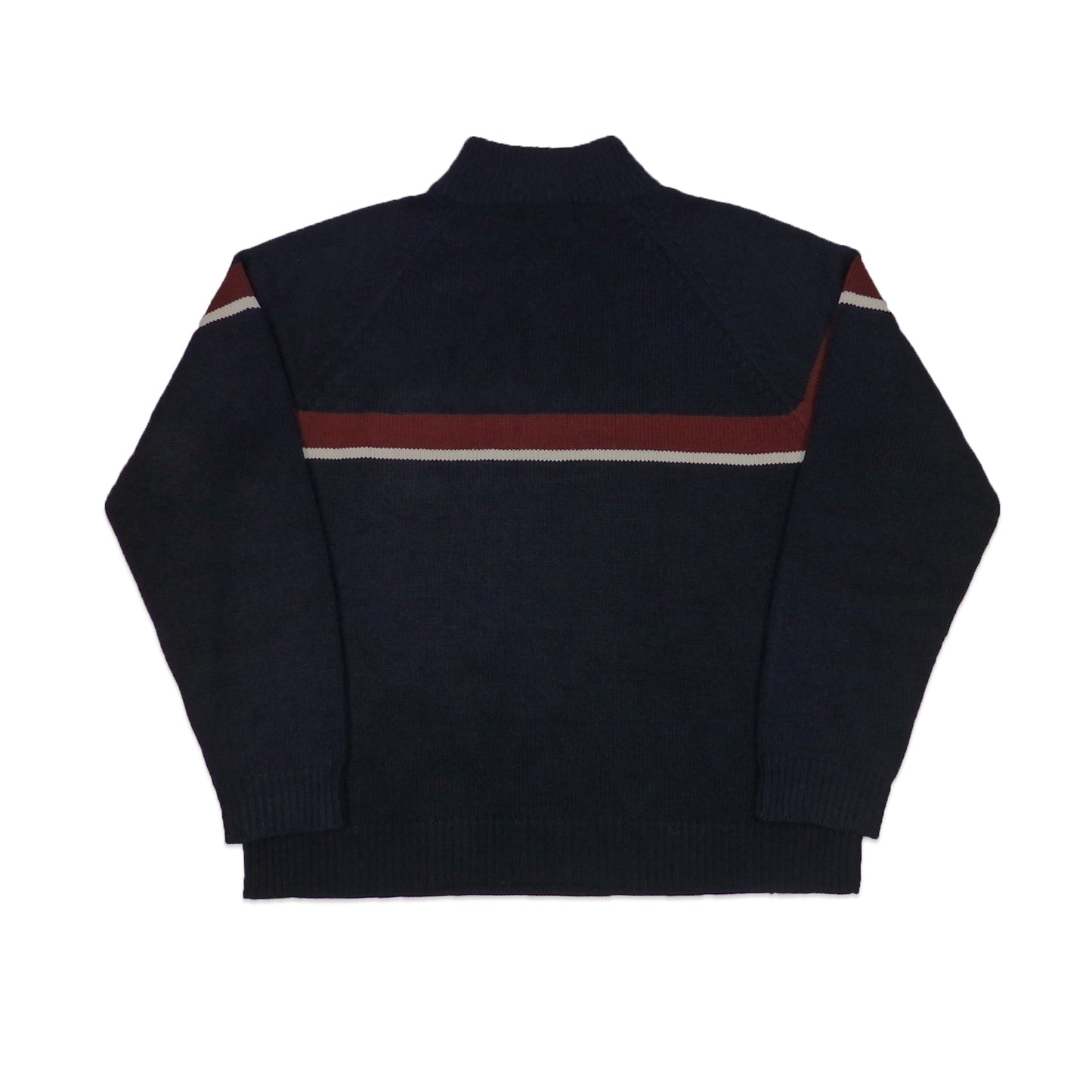 Custard Reclaimed 1/4 Zip Jumper | Size Medium