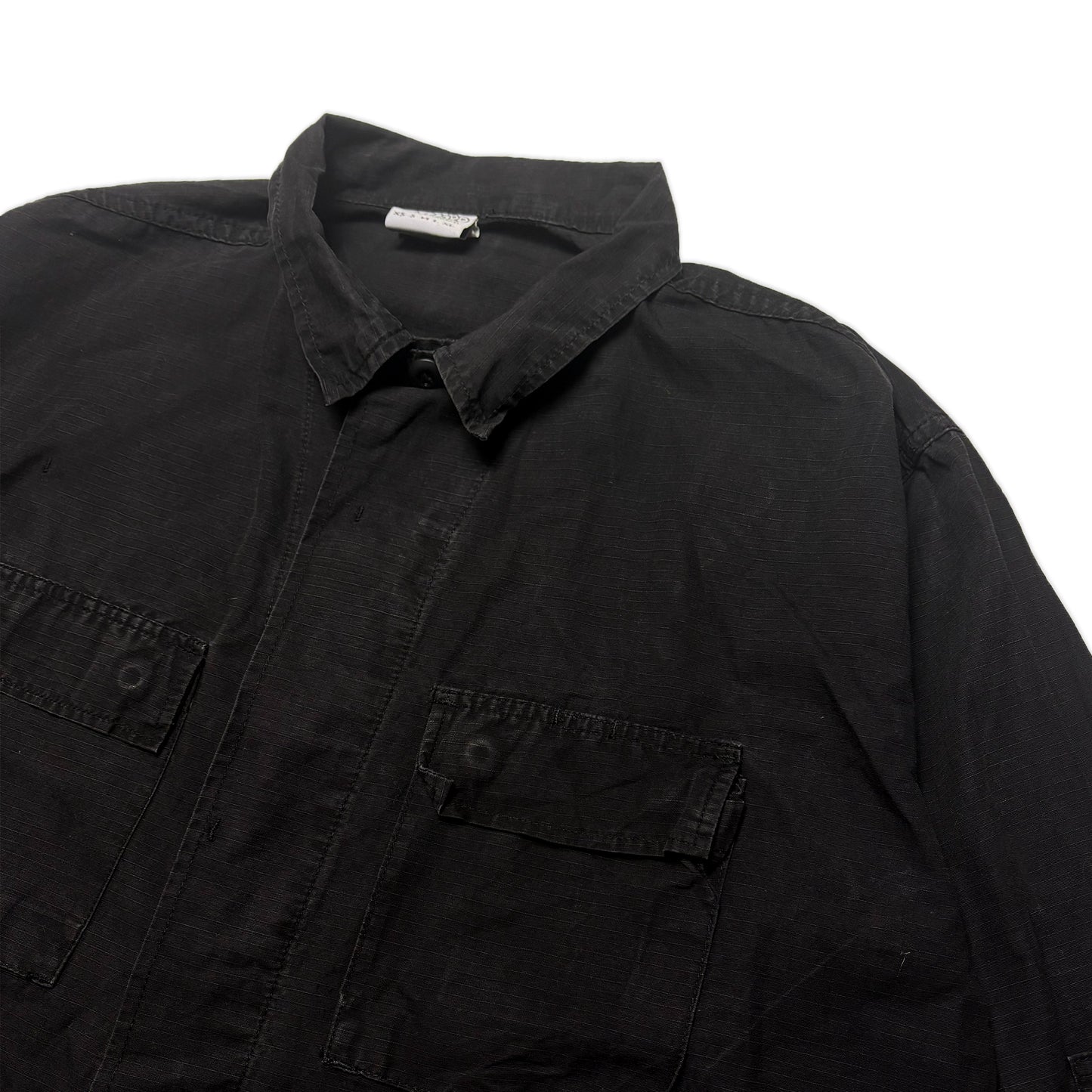 Custard Reclaimed Rip Stop Utility Jacket | Size Medium