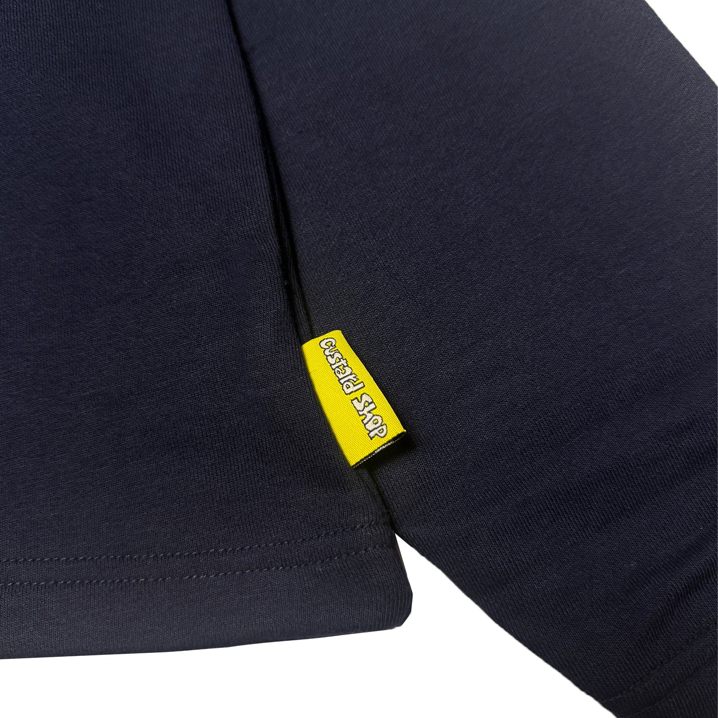 Heavyweight Boxy Graffiti Print T-Shirt | Navy