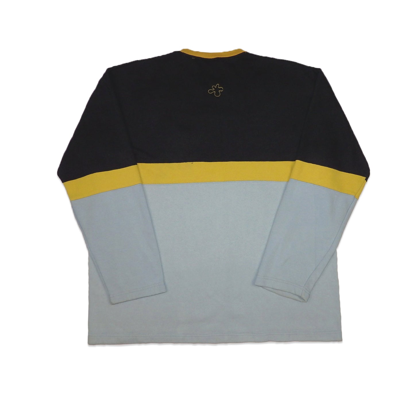 Custard Reclaimed Stripe Jumper | Size L/XL