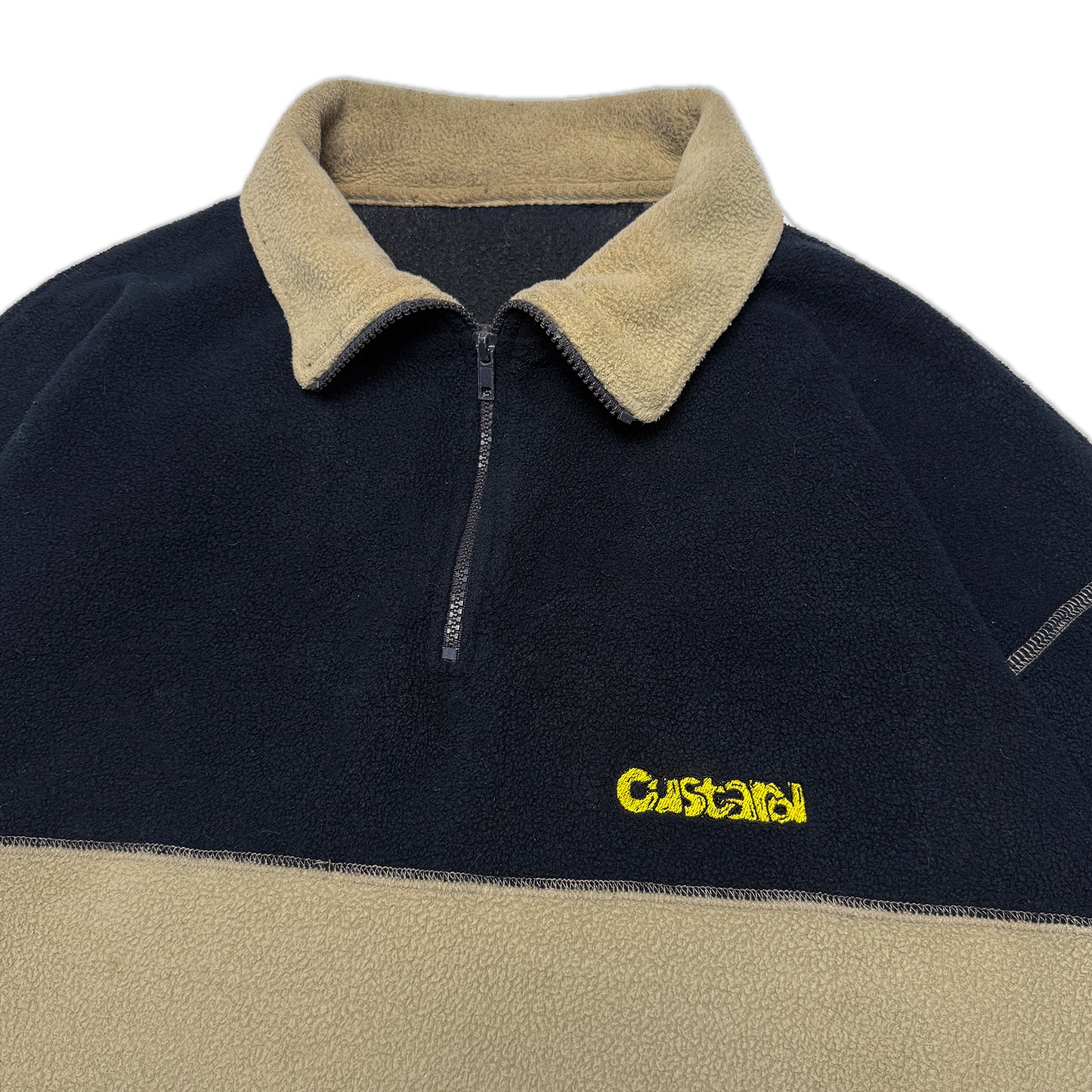 Custard Reclaimed 1/4 Zip | Size X-Large