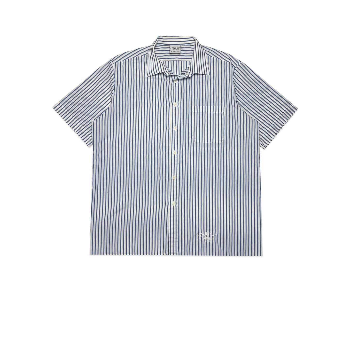 Custard Reclaimed Button Shirt | Size Medium