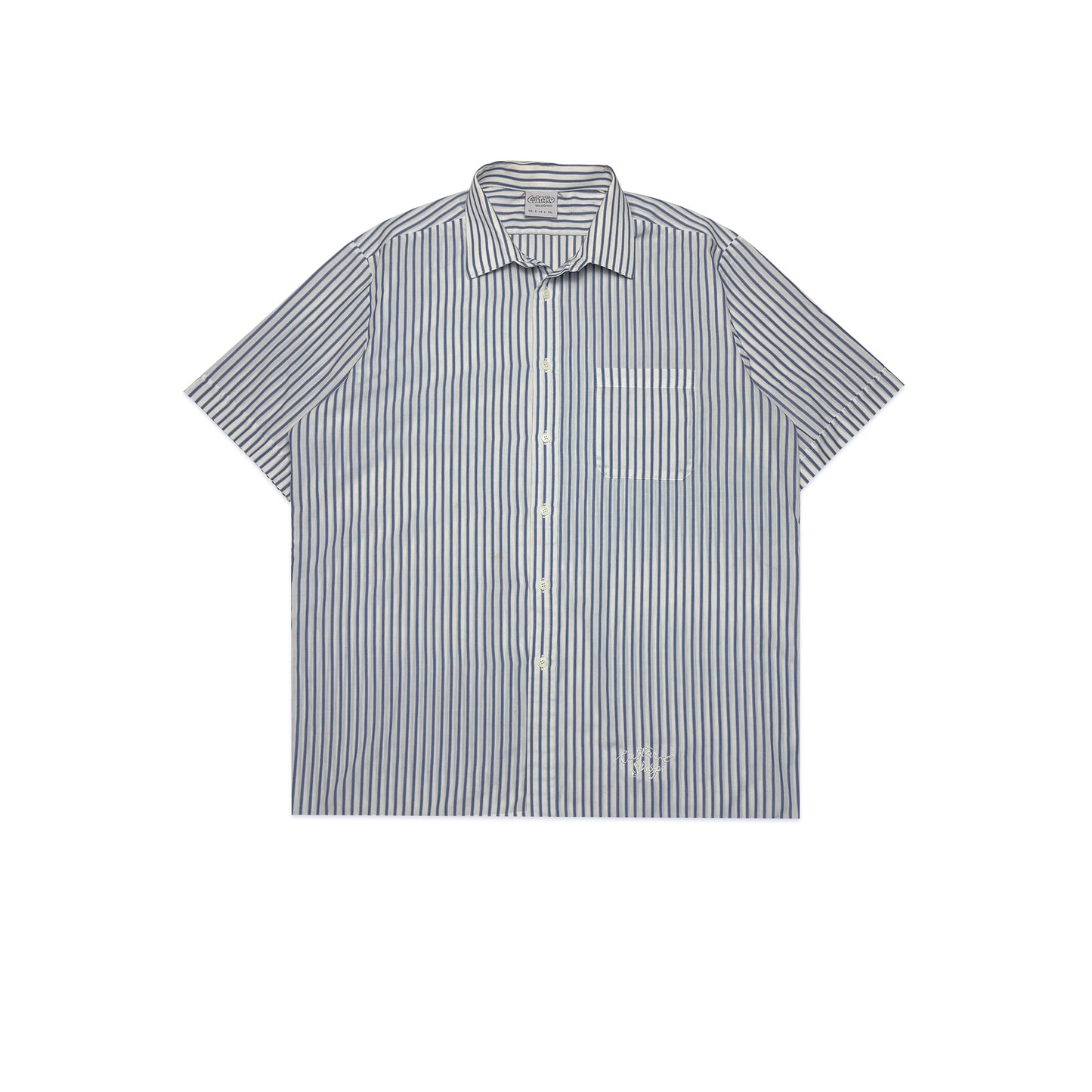 Custard Reclaimed Stripe Shirt | Size Medium