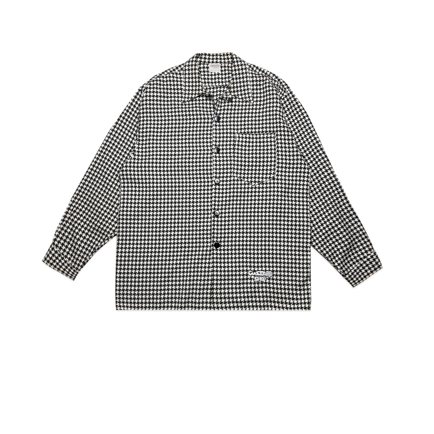 Custard Reclaimed Cheque Chore Jacket | Size Medium